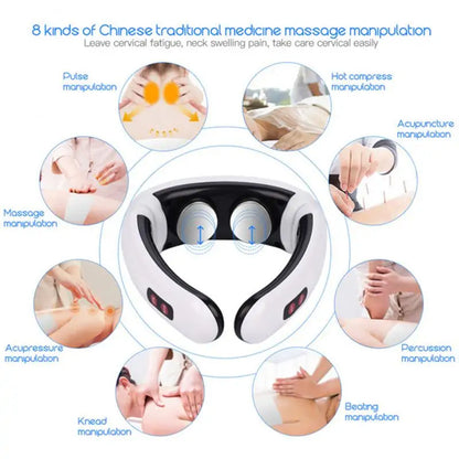 Electric Neck Massager & Pulse Back Massage